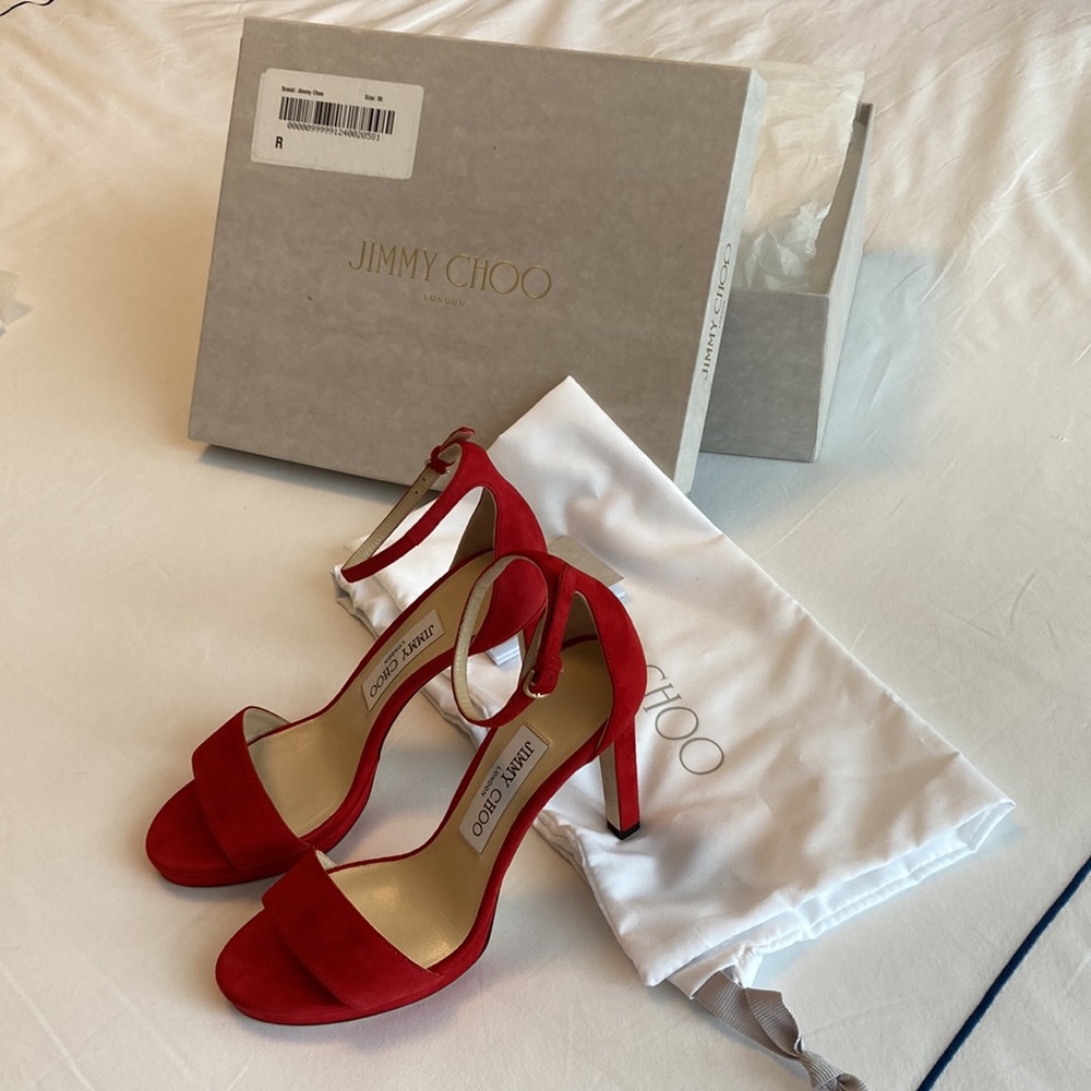 NWT Jimmy Choo Misty 100 in Suede